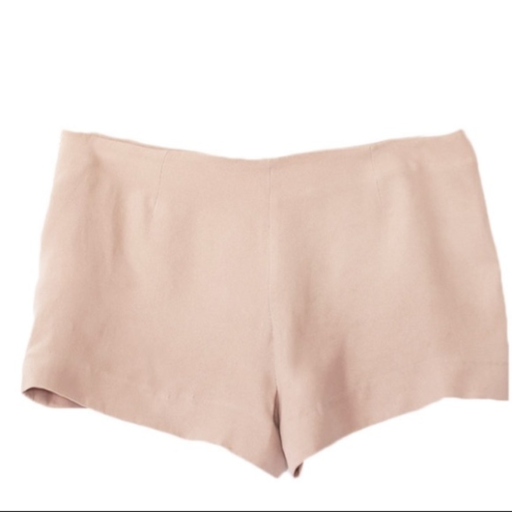Chloe silk crepe shorts 38